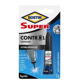 ADESIVO CIANOCRILATO 'SUPER CONTROL' gr. 3 - blister 1 pz