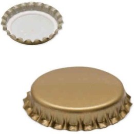 TAPPO CORONA GIGANTE D 29 MM CF 200 PZ ORO