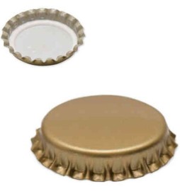 TAPPO CORONA GIGANTE D 29 MM CF 200 PZ ORO