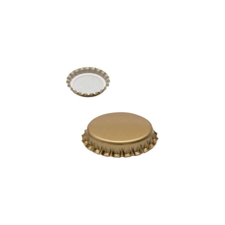 TAPPO CORONA GIGANTE D 29 MM CF 200 PZ ORO
