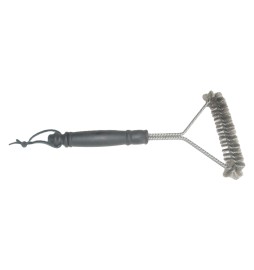 SPAZZOLA TRIANGOLARE PER BARBECUE cm. 32