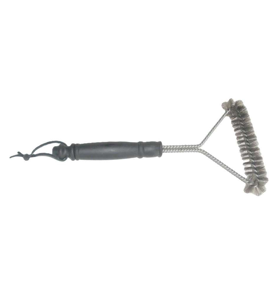 SPAZZOLA TRIANGOLARE PER BARBECUE cm. 32