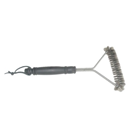 SPAZZOLA TRIANGOLARE PER BARBECUE cm. 32