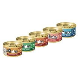 ALIMENTO PER GATTI 'MOUSSE' salmone e gamberetti - gr 85