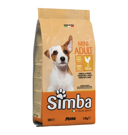 CROCCHETTE PER CANI 'MINI ADULT' pollo - kg 1,5