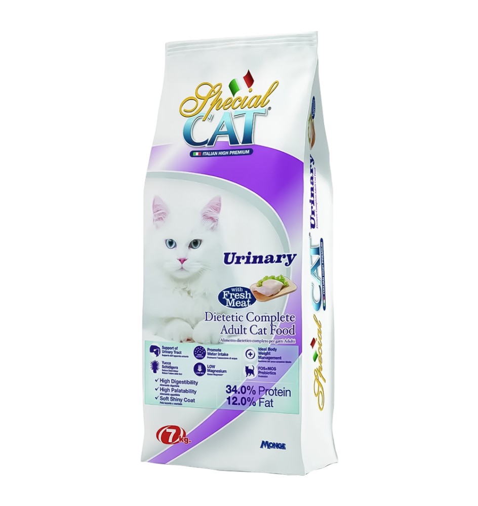 CROCCANTINI DIETETICI PER GATTI 'SPECIAL CAT' urinary - kg 7