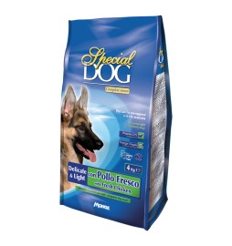 CROCCHETTE PER CANI ANZIANI 'SPECIAL DOG' Delicate-light c/pollo fresco - kg 4