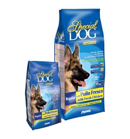 CROCCHETTE PER CANI ADULTI 'SPECIAL DOG' Regular c/pollo fresco - kg 15