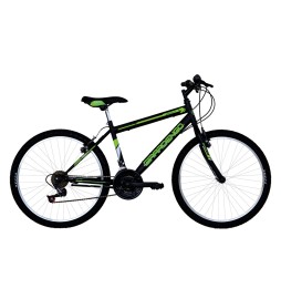 BICICLETTA UOMO 'MTB' GIRARDENGO 24 - nero/verde