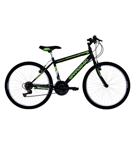 BICICLETTA UOMO 'MTB' GIRARDENGO 24 - nero/verde