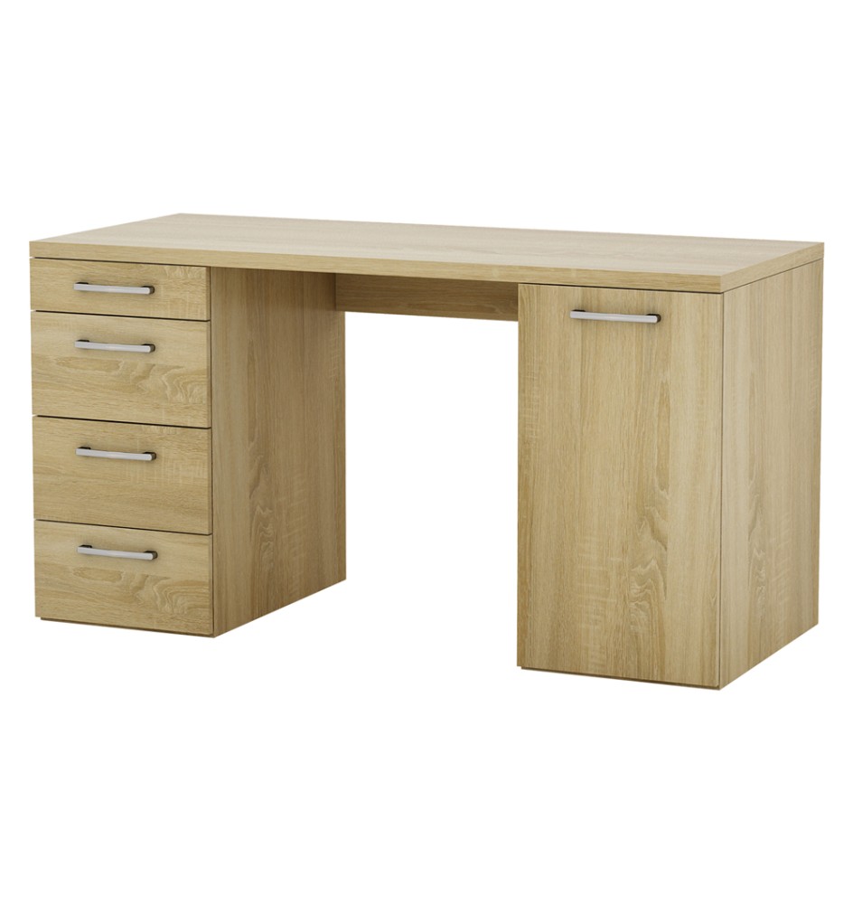 SCRIVANIA LINEA 'VOLOS' cm. 60 x 139 x h.74 - rovere