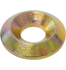 RONDELLA CONICA M 8 ZINCATA GIALLA