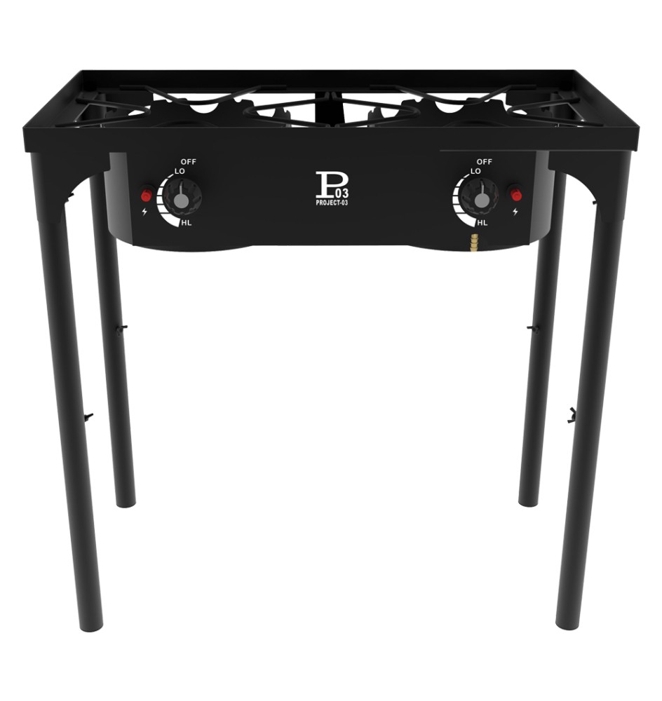 FORNELLO DA COTTURA A GAS 'POWER TOP 2' cm 80 x 40