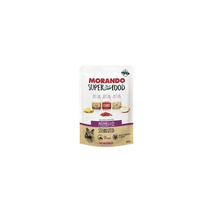 CIBO GATTO MORANDO SUPERFOOD 85 G MOUSSE AGN