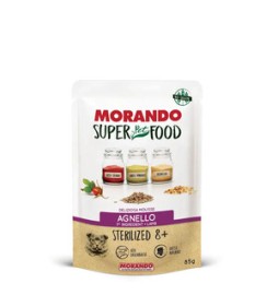 CIBO GATTO MORANDO SUPERFOOD 85 G 8+STERIL AGNEL