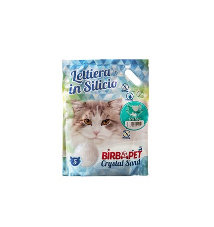 LETTIERA BIRBAPET GATTO SILICIO TALCO 5 L