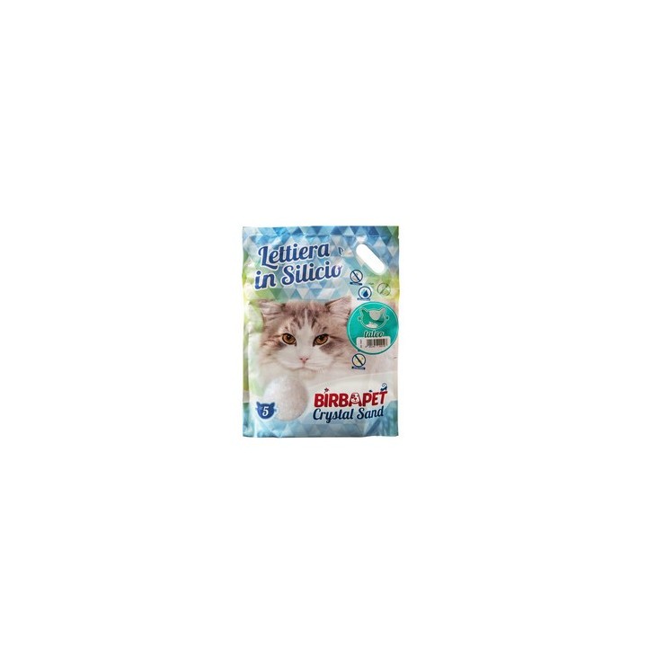 LETTIERA BIRBAPET GATTO SILICIO TALCO 5 L