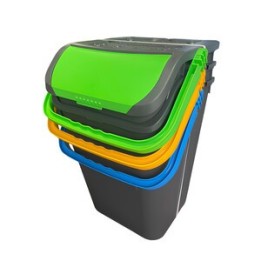 PATTUMIERA 35 L ECOLOGIC SOVRAPPONIBILE KIT 3 PZ