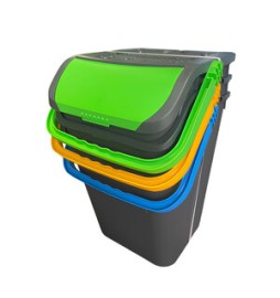 PATTUMIERA 35 L ECOLOGIC SOVRAPPONIBILE KIT 3 PZ