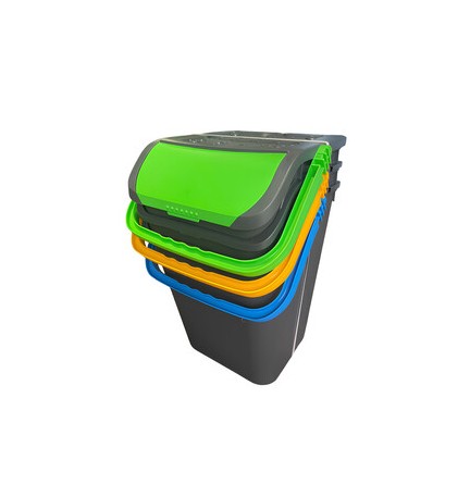 PATTUMIERA 35 L ECOLOGIC SOVRAPPONIBILE KIT 3 PZ