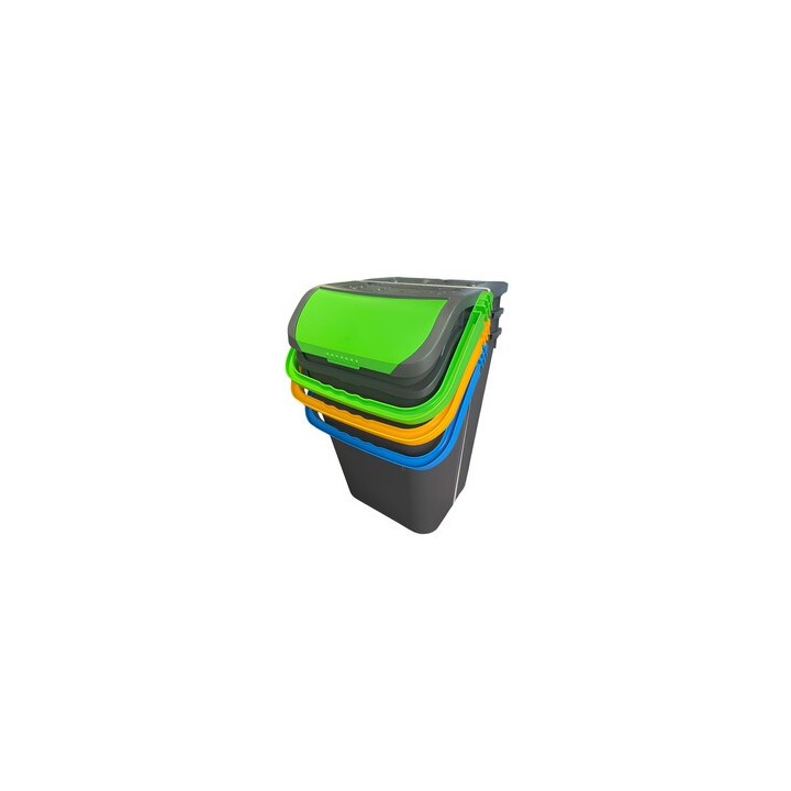 PATTUMIERA 35 L ECOLOGIC SOVRAPPONIBILE KIT 3 PZ