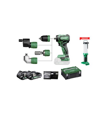 HIKOKI TRAPANO AVVITATORE DS18DDQ 18V BRUSH+LANT