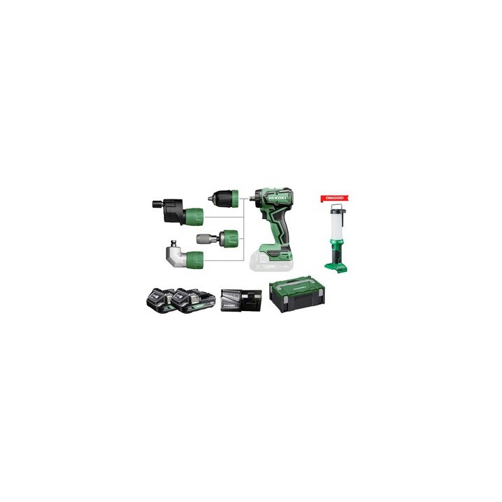 HIKOKI TRAPANO AVVITATORE DS18DDQ 18V BRUSH+LANT