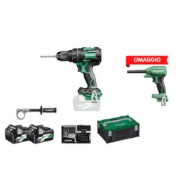 HIKOKI TRAPANO DV36DC 36V C/PERC BRUSH+SOFFIATORE