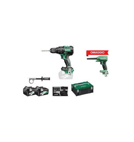 HIKOKI TRAPANO DV36DC 36V C/PERC BRUSH+SOFFIATORE