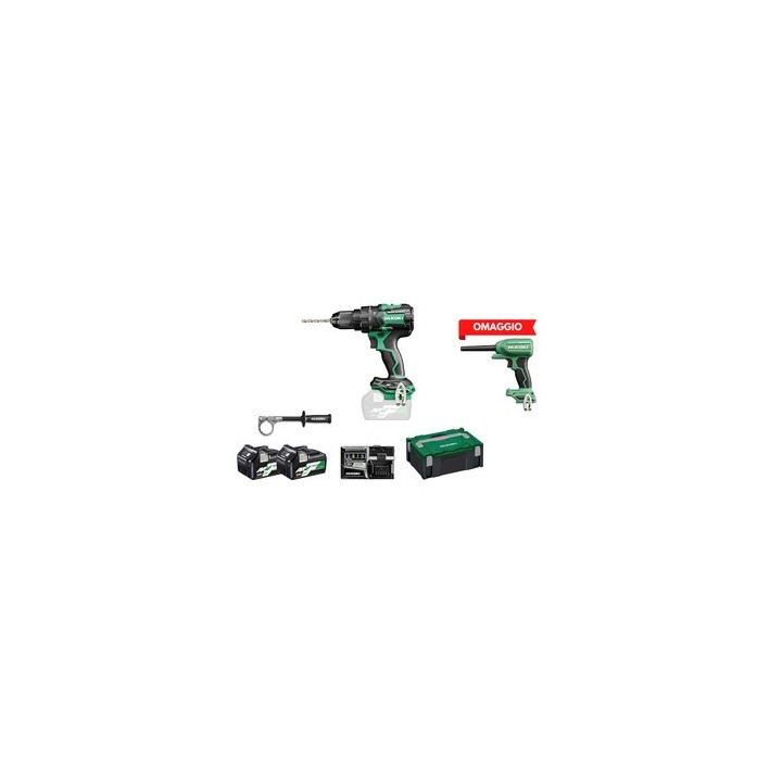 HIKOKI TRAPANO DV36DC 36V C/PERC BRUSH+SOFFIATORE