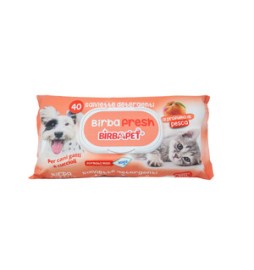 SALVIETTE PER ANIMALI PESCA 40 PZ