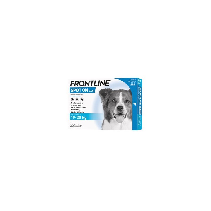 FRONTLINE SPOT-ON 10-20 KG CANI MEDI 3 PIPETTE