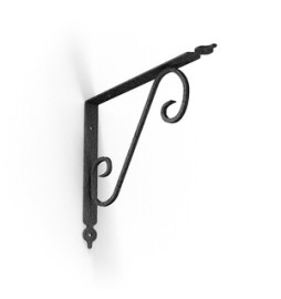 REGGIMENSOLA TOSCANIA 330X280 MM NERO MARTELLATO