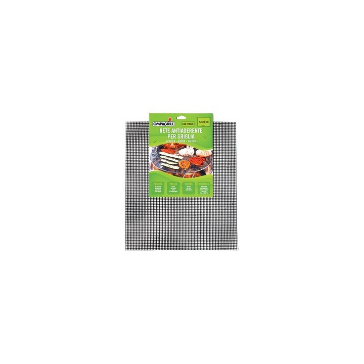 RETE ANTIADERENTE P/GRIGLIA 42X36 CM