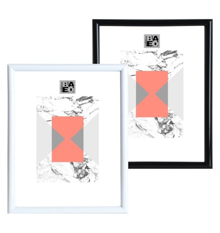 CORNICE 'AMBROISE' cm 13 x 18 con portafoto - bianco