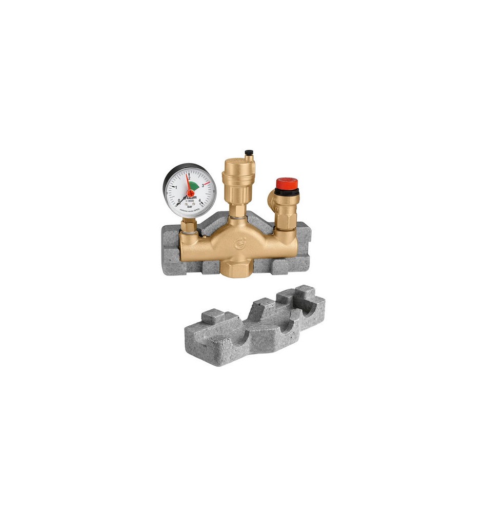 GRUPPO SICUREZZA E MANOMETRO ATTACCO 1 1"