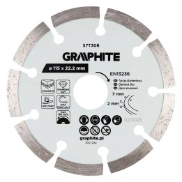DISCO DIAMANTATO ø 115 mm - foro 22,2 mm