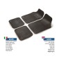 SET TAPPETO AUTO IN GOMMA POLAR 4 PEZZI