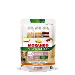 CIBO GATTO MORANDO S/FOOD STERIL.85 G TACCHINO