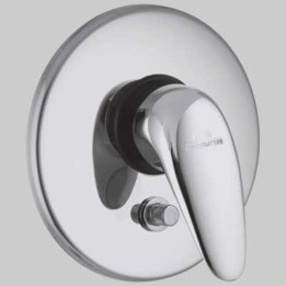 MONOCOMANDO DOCCIA INCASSO CON DEVIATORE SERIE 18 - Cromo