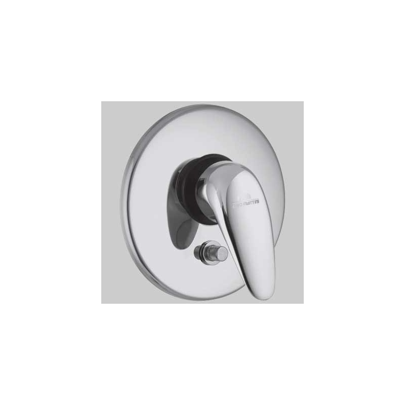 MONOCOMANDO DOCCIA INCASSO CON DEVIATORE SERIE 18 - Cromo