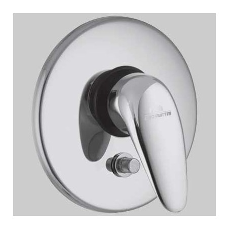MONOCOMANDO DOCCIA INCASSO CON DEVIATORE SERIE 18 - Cromo