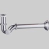 SIFONE PER BIDET AD S CON ISPEZIONE LATERALE "ZETA" - 1"1/4
