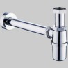 SIFONE A BOTTIGLIA IN ABS CROMATO 1" x 26 - 275 mm
