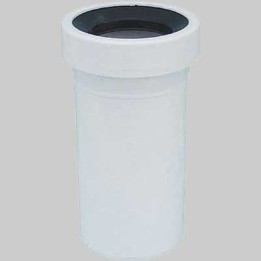 MANICOTTO WC DI PROLUNGAMENTO A INNESTO CON GUARNIZIONE DM.110 x H.235