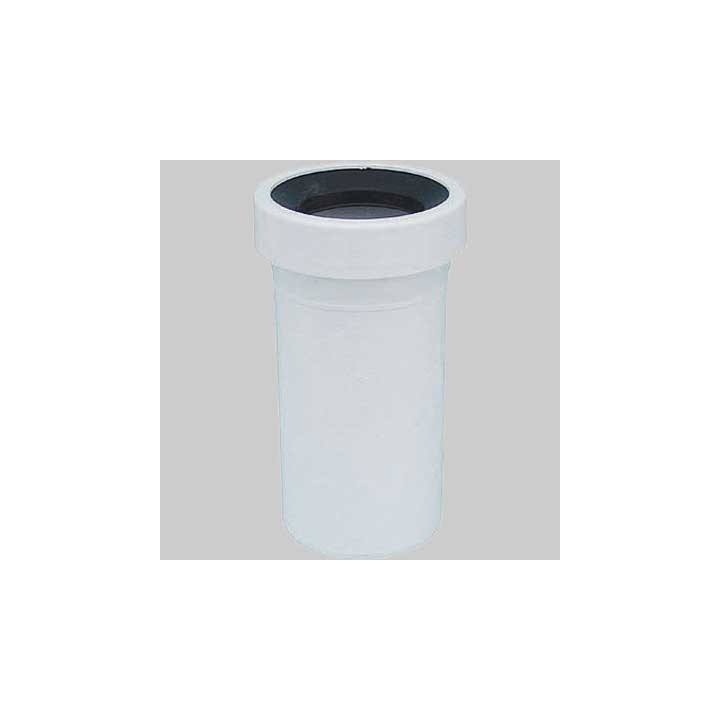 MANICOTTO WC DI PROLUNGAMENTO A INNESTO CON GUARNIZIONE DM.110 x H.235