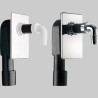 SIFONE A INCASSO PER LAVATRICE ISPEZIONABILE 1" X Ø40/50 Piastra in ABS Bianca