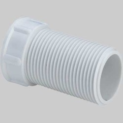 PROLUNGA FILETTATA M/F PER SIFONE LAVATRICE 1" x 1" - H.65 mm