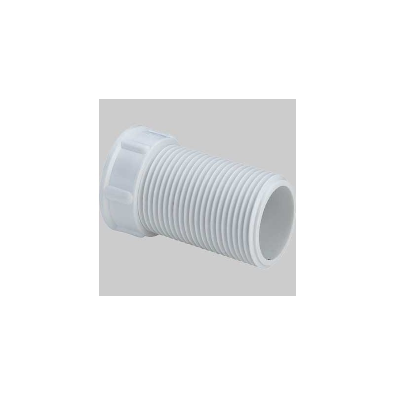 PROLUNGA FILETTATA M/F PER SIFONE LAVATRICE 1" x 1" - H.65 mm