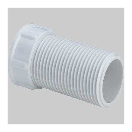 PROLUNGA FILETTATA M/F PER SIFONE LAVATRICE 1" x 1" - H.65 mm